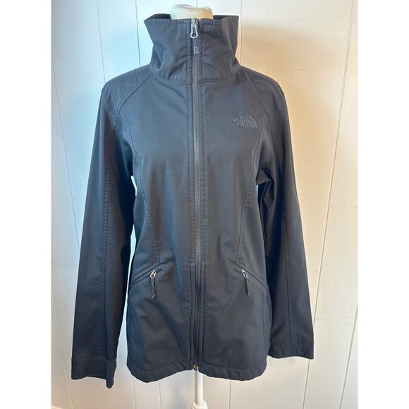 The North Face Jackets & Blazers - The North Face Women's Windwall Black Full Zip Jacket Size Women's Large